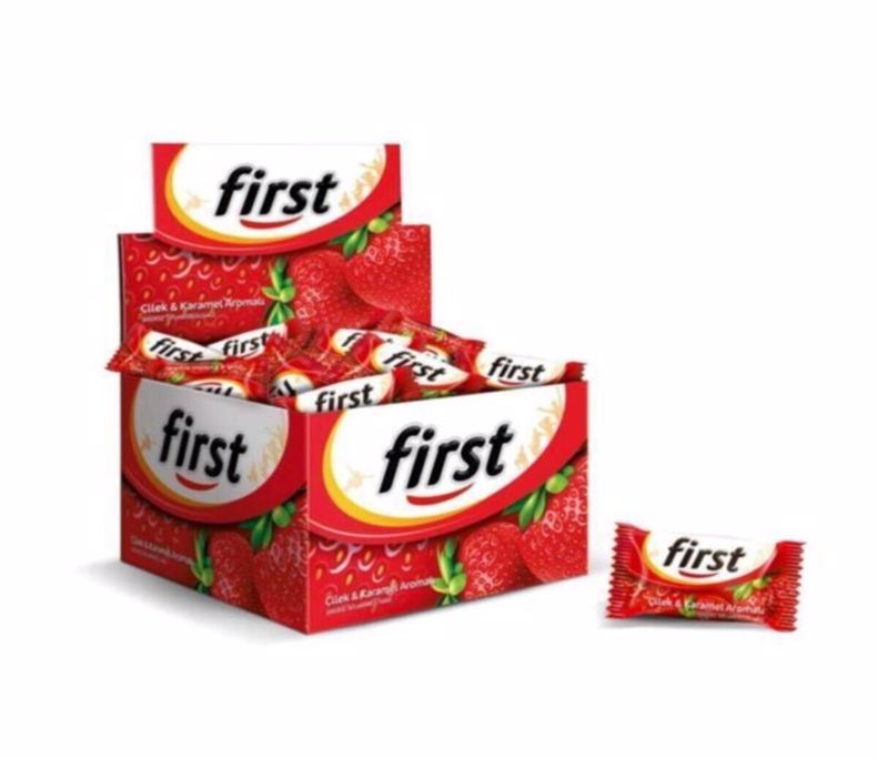 Çilek Aromalı Sakız Tekli 200 Adet